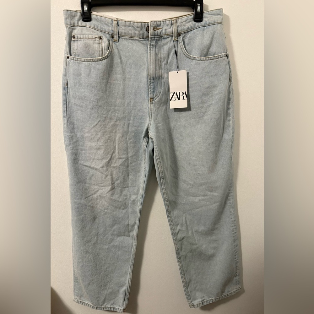 Zara Beach Blue Jeans Size 14